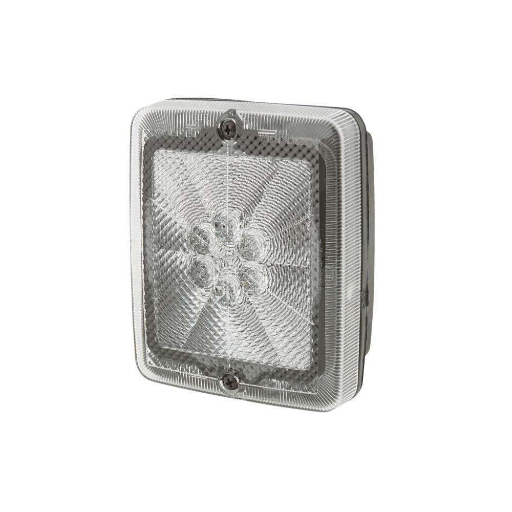 HELLA - Nebelschlussleuchte - LED - 24V - Einbau - Lichtscheibenfarbe: glasklar - Stecker: Flachstecker - hinten - 2NE 013 236-301