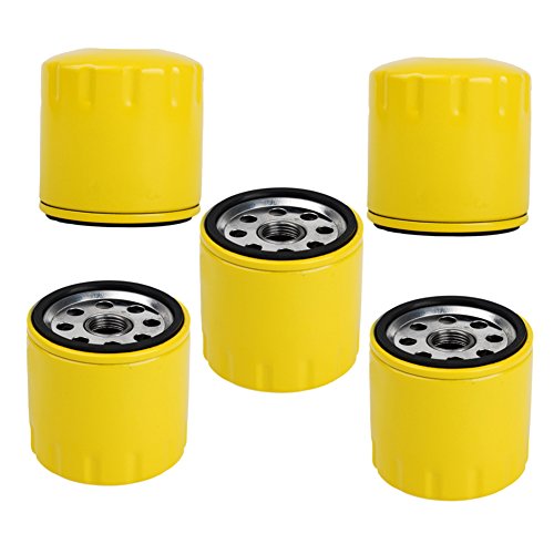 OxoxO (Pack of 5 52-050-02-S 5205002 Oil Filter Compatible with Kohler CH11 - CH15 CV11 - CV22 M18 - M20 MV16 - MV20 and K582 Lawnmower Engine