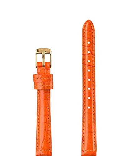 JOWISSA Uhrenarmband Glanz Croco E3.035 orange