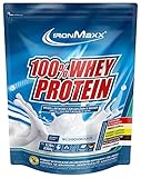 IronMaxx 100% Whey Protein - Whey Proteinpulver Schokolade auf Wasserbasis - Eiweißpulver für Eiweißshake mit Milchschokoladen Geschmack - 1 x 2,35 kg Beutel