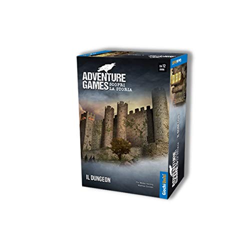 Giochi Uniti - Adventure Game: Il Dungeon, Kartenspiel, Italienische Ausgabe, GU662
