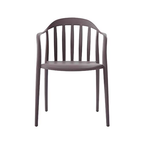 ZONS 4 Stück Zion Stuhl PP Taupe stapelbar - außen oder innen
