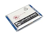 Waveshare Tri-Color 4.2inch E-Ink Display Module Resolution 400x300 3.3v E-Paper Electronic Screen Panel SPI Interface for Raspberry Pi/STM32/Arduino/Jetson Nano