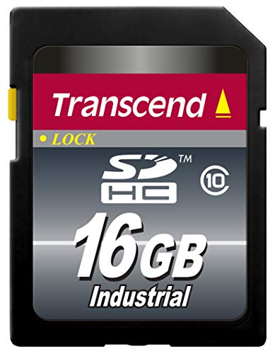 TRANSCEND 16GB SDHC Card Class 10 Industrie