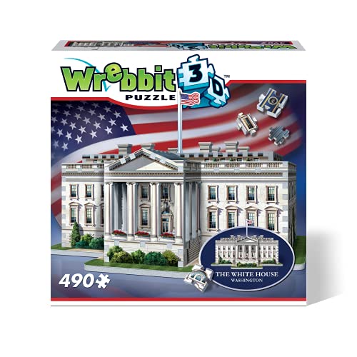 Wrebbit 3D 3D Puzzle The White House - Washington - The Classics Collection