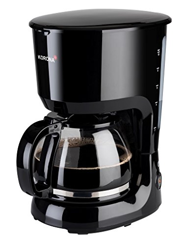 Korona 10330 Kaffeemaschine; 1,25 Liter also 10 Tassen, 750 Watt; Schwarz
