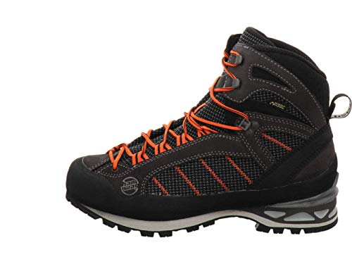 Hanwag Makra Combi GTX Shoes Herren Asphalt/orange Schuhgröße UK 9 | EU 43 2019 Schuhe
