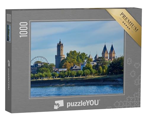 puzzleYOU: Puzzle 1000 Teile „Stadtpanorama von Andernach“