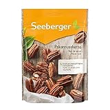 Seeberger Pekannusskerne 15er Pack : Große, unversehrte & knackig-frische amerikanische Pekannüsse - handlich & wiederverschließbar - naturbelassen (15 x 60 g)