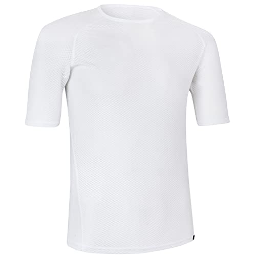 GripGrab Ultralight Mesh Kurzärmliges Unterhemd, Weiß, S