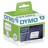 DYMO 99014 Permanentklebeetiketten, 54 x 101 mm, 220 Stück
