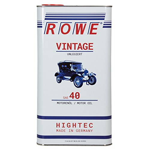 ROWE HIGHTEC VINTAGE SAE 40 UNLEGIERT, 5 Liter