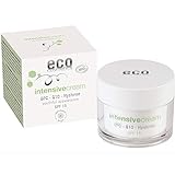 eco cosmetics Bio Intensivcreme Tagescreme mit OPC, Q10 und Hyaluronsäure, vegane Anti Faltencreme, LSF 10, 1x 50 ml