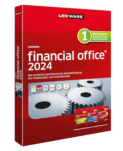 Lexware financial office 2024 | Basis | Minibox (365 Tage) | Einfache kaufmännische Komplett-Lösung