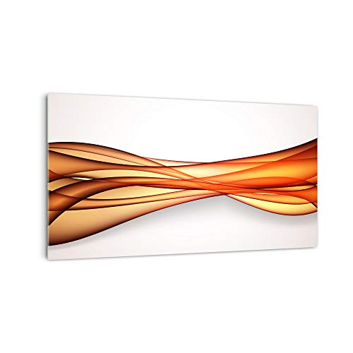 DekoGlas Küchenrückwand 'Orange Vielfalt' in div. Größen, Glas-Rückwand, Wandpaneele, Spritzschutz & Fliesenspiegel