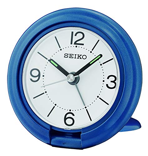 Seiko Reisewecker blau Kunststoff QHT012L