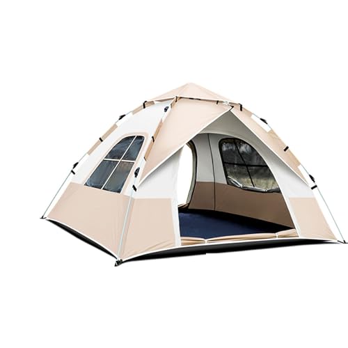 Leichtes Kuppelzelt,2/4 Personen Zelt für Camping Pop Up Zelt Automatisches,Ultra-leicht,wasserdicht,kleines Packmaß,schneller Aufbau,mit Tragetasche,für Strand Outdoor Reisen Wandern Angeln