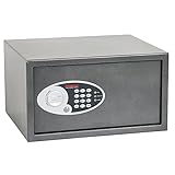Phoenix SS0803E Vela Home & Office Safe Möbeltresor Kompaktsafe mit Elektronikschloss, HxBxT: 25,0 x 45,0 x 36,5 cm 11,5 kg