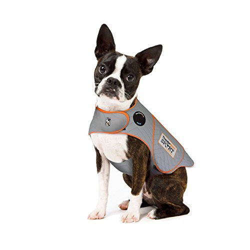Thundershirt Hundebekleidung Thundershirt Hundeangstjacke, Platin, Größe XS