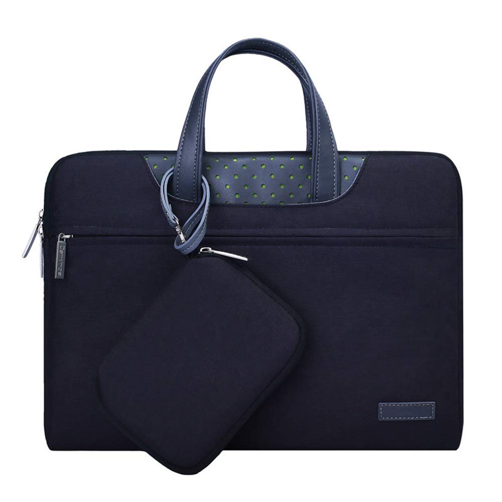 Rucksack Messenger Bag Umhängetasche Laptop Tasche Handtasche Business Aktentasche Reise Rucksack Passend für 12-15.6 Zoll Laptop Schwarz 13.3"