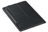 Samsung Smart Book Cover EF-BX710 für das Galaxy Tab S9 / Tab S9 FE, Zweiteiliges Tablet Cover, Tablet-Hülle, schlank, stilvoller Schutz, praktische Aufstellmöglichkeiten, S Pen Aufbewahrung, Black
