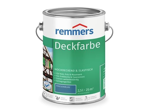 Remmers Deckfarbe (2,5 l, friesenblau)