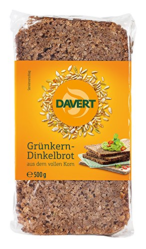 Davert Grünkern-/Dinkelbrot 6er Pack (6 x 500 g) - Bio