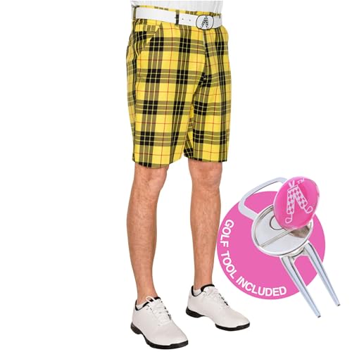 Royal & Awesome Herren Golf Shorts - Loud MacLeod