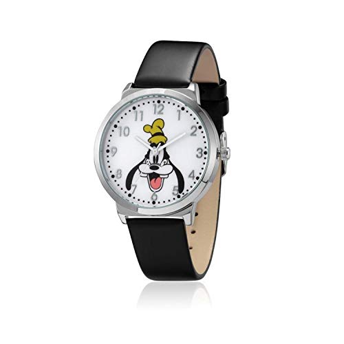 The Carat Shop Unisex Analog Uhr mit Kunstleder Armband SPW011