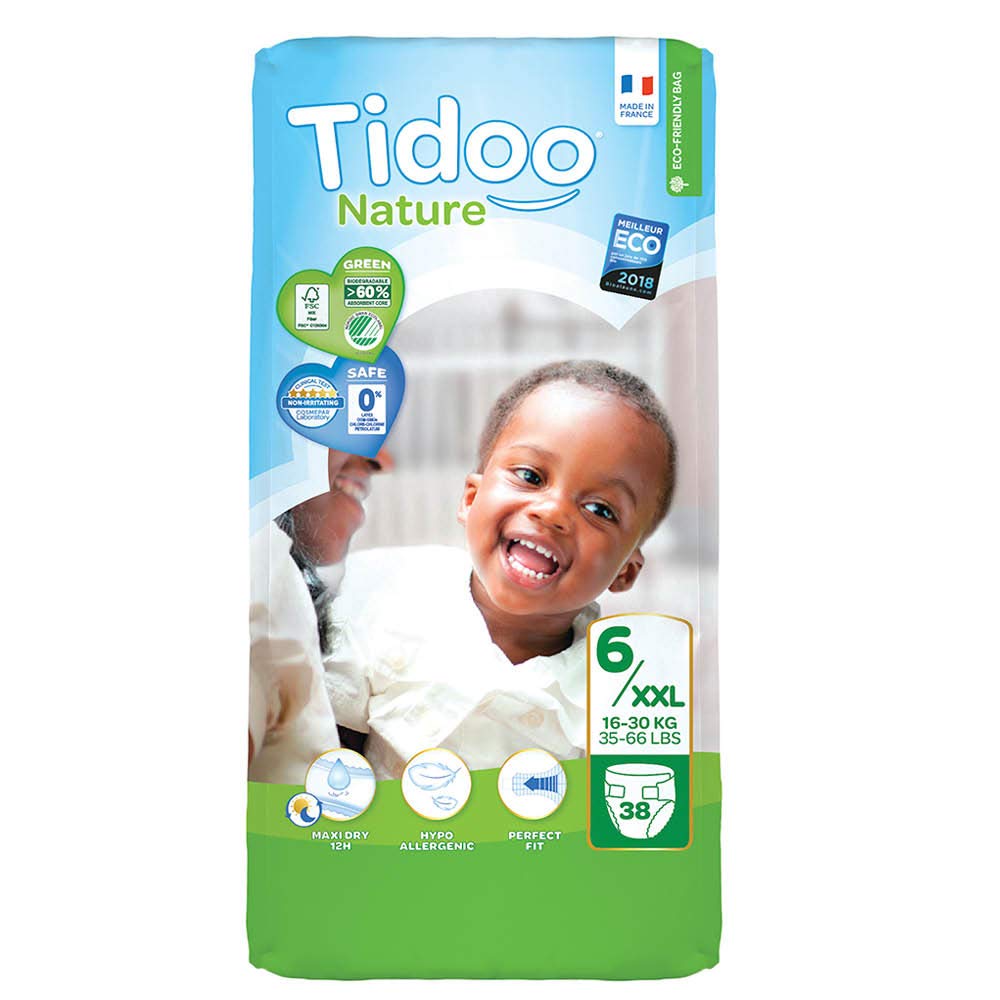 Tidoo Unisex - Baby Windeln, Größe 6: xl, 16 30 kg, 503914