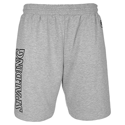 Spalding Herren Team II Shorts, grau Melange, x_l