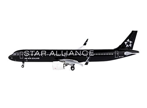 Maßstabsgetreue Flugzeugmodelle Maßstab 1:400 NG 13056 Air New Zealand Airbus A321Neo ZK-OYB Star Alliance Alloy Flugzeugszeneneinstellung