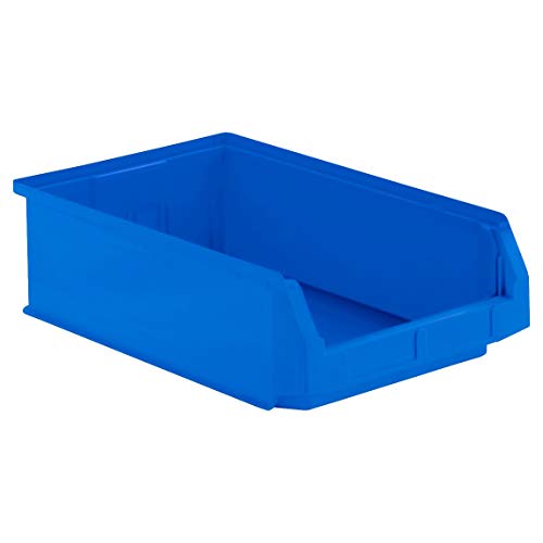 SSI Schäfer Kunststoffbox Sortierbox Stapelbox LF 531, Aufbewahrung, Made in Germany, Polypropylen (PP), L 500 x B 312 x H 145 mm, 16,5 l, Blau
