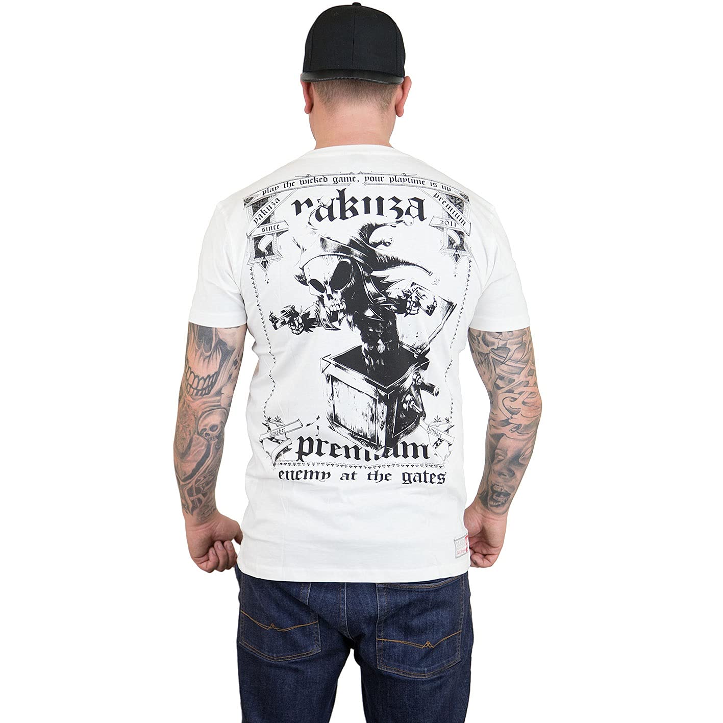 Yakuza Premium T-Shirt 1507 (XL, weiß)