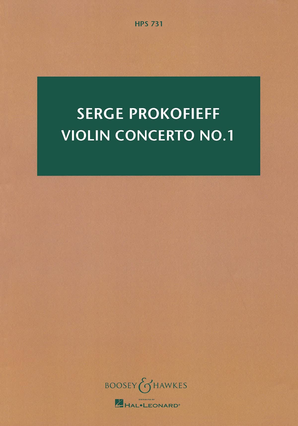 Violinkonzert Nr.1: op. 19. Violine und Orchester. Studienpartitur.: HPS 731. op. 19. violin and orchestra. Partition d'étude. (Hawkes Pocket Scores)