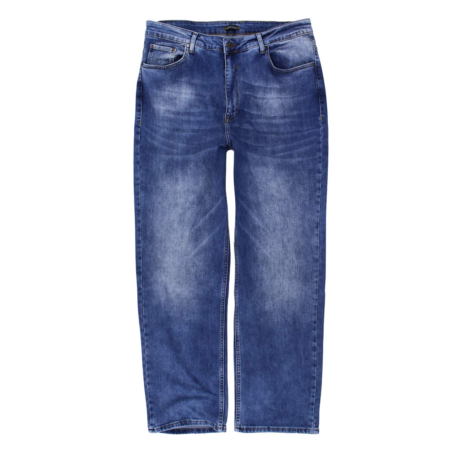 Übergrössen !!! Modische Designer Jeans Lavecchia LV-501 W52/L32 Stoneblau