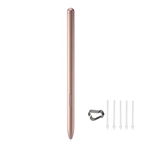 Galaxy Tab S8 Stift S Pen, Eingabestift Kompatibel für Samsung Galaxy Tab S7/S7 Plus S7+/ Tab S8 Tablet S Pen +5 Stück Stiftspitzen(Kein Bluetooth) (Rosa)