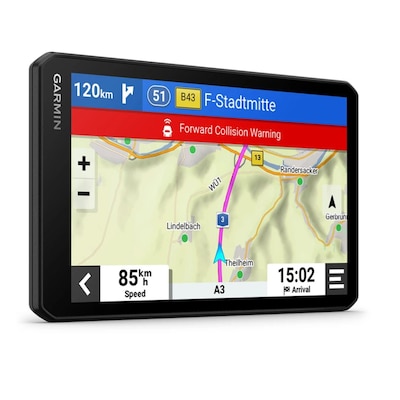 Garmin DriveCam 76 MT-D – Navigationsgerät mit integrierter Dashcam, Kollisionswarner und Spurhalteassistent. 6,95 Zoll (17,7 cm) HD-Display, 3D-EU-Karten mit Umweltzonen, Verkehrsinfos in Echtzeit