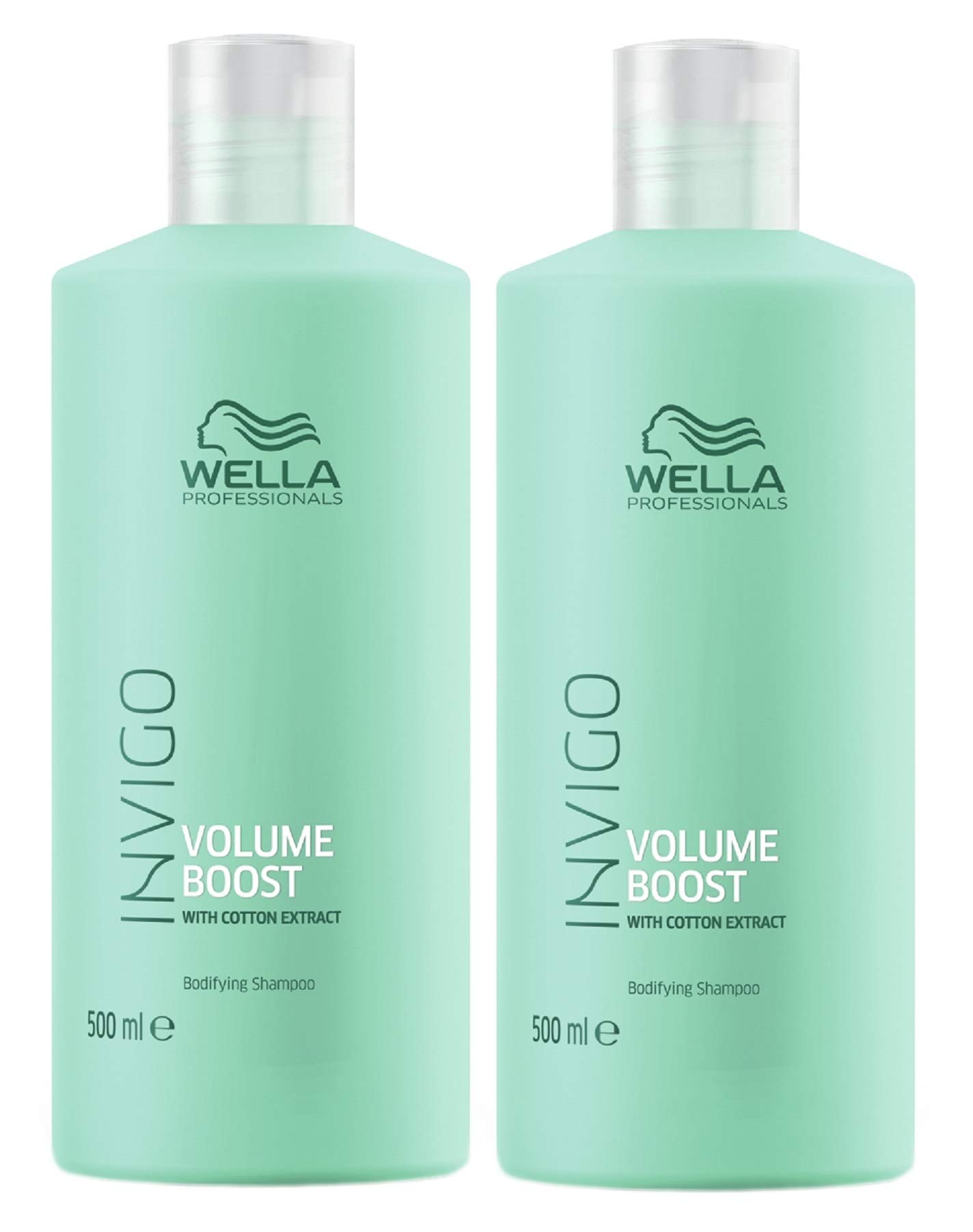 2er Volume Boost Bodyfying Shampoo Invigo Wella Professionals mit Baumwoll Extrakt 500 ml