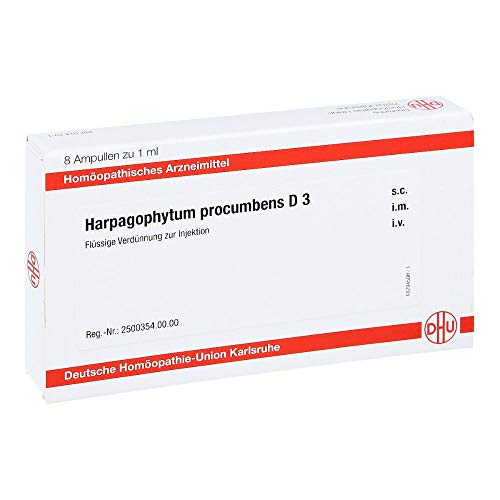DHU Harpagophytum procumbens D3 Ampullen, 8 St. Ampullen