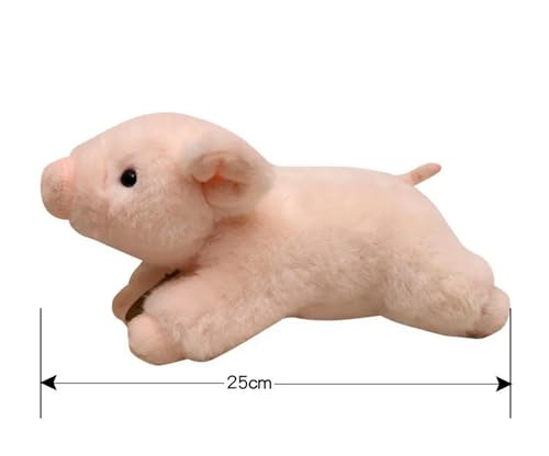 PaMut Kawaii niedliches Flauschiges Schwein ausgestopftes Tier Schweinchen Puppe Junge Geschenk Spielzeug Geschenk mädchen Geschenk Geburtstag 20cm 5