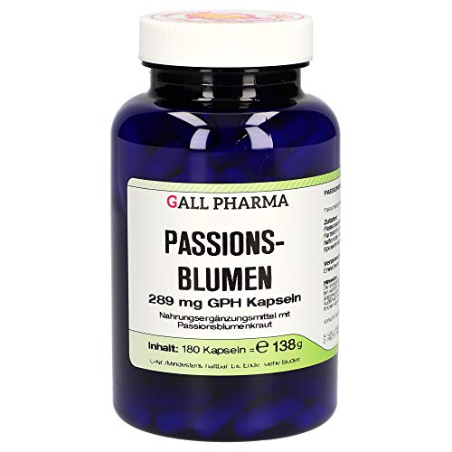 Gall Pharma Passionsblumen 289 mg GPH Kapseln, 180 Kapseln