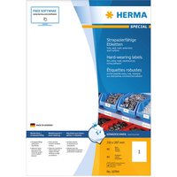 HERMA Folien-Etiketten SPECIAL, 210 x 297 mm, weiß