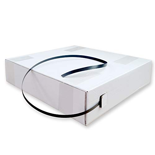 PP-Umreifungsband Spenderkarton 16 mm breit x 0,5 mm stark - 1000 m Polypropylenband schwarz, reißfest bis 200 kg