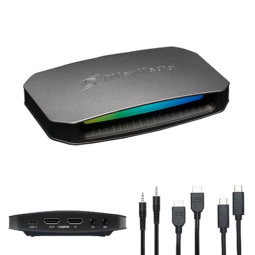 AVerMedia HDMI Capture Card 2.1 für Streaming und Gaming, VRR-Unterstützung und HDR 4K Capture Card für Xbox Series X/S, PS5, Xbox One, PS4, Nintendo Switch-GC553G2 Live Gamer Ultra 2.1