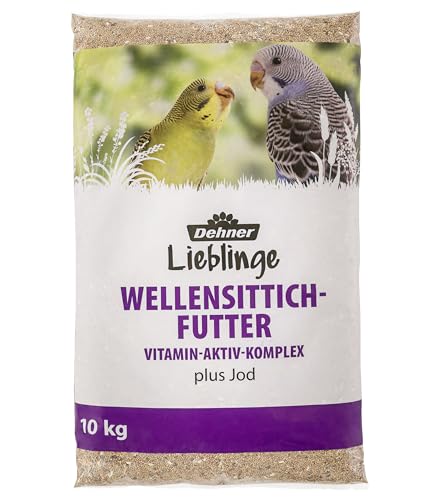 Dehner Lieblinge Vogelfutter, Wellensittich-Futter, Vitamin-Aktiv-Komplex, 10 kg
