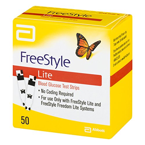 FREESTYLE Lite - 50 Streifen reaktive für die Test der Blutzucker - free style