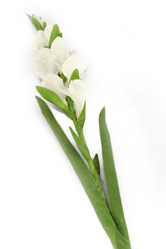 Closer 2 Nature künstliche Blumen Floral Elegance, Gladiole, 118 cm, weiß
