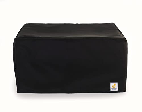 The Perfect Dust Cover LLC Staubschutzhülle, antistatisch, für HP OfficeJet 6950 e-All-in-One Drucker, schwarze wasserdichte Nylonhülle, Maße 47,7 x 39,9 x 22,9 cm (B x T x H)