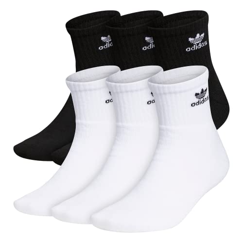 adidas Originals Men's Trefoil Quarter Socks (6-Pair)